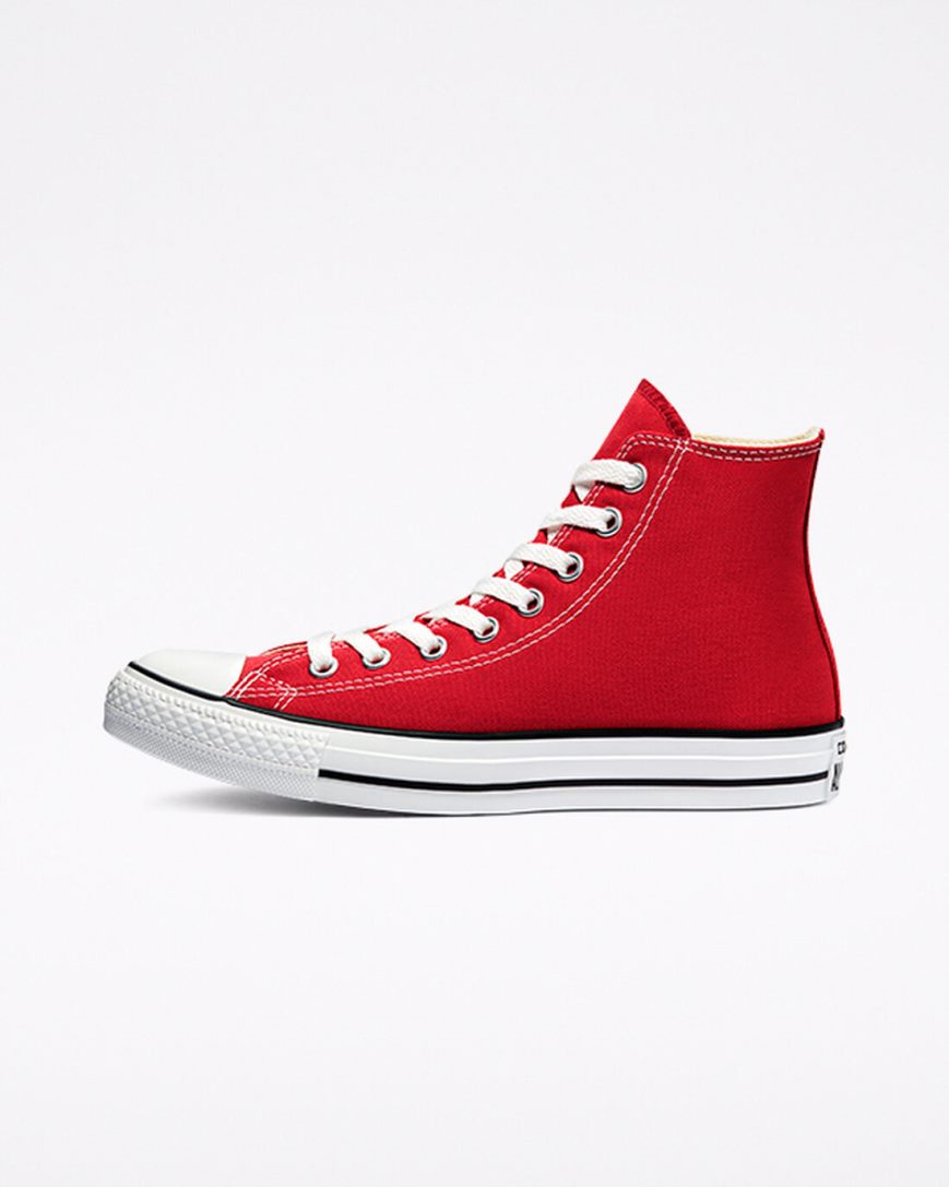 Women's Converse Chuck Taylor All Star Classic High Top Shoes Red | AU 84E9CZ